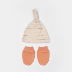 Bibaby Biorganic Hello Safari 5'Li Hastane Çıkış Seti 62334 Ekru Kiremit