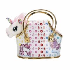 Cutekins Taşıma Çantalı Peluş Hayvanlar Unicorn