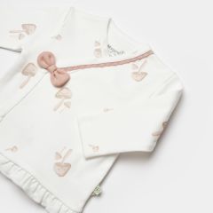 Bibaby Biorganic Sweet Lady Bebek 3'lü Zıbın Takım 73347 Light Beige
