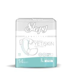 Sleepy Hasta Bezi Sensitive L Beden 14 Adet