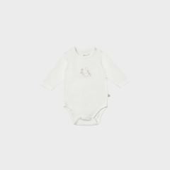 Bibaby Biorganic Penguin Club Bebek Body 56003 Ekru Gri