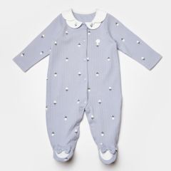 Bibaby Biorganic Love Floral Tulum 60790 Ekru Lila