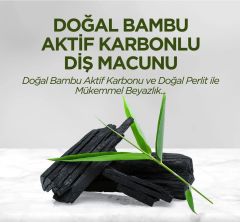 Eyüp Sabri Tuncer Doğal Bambu Karbonlu Diş Macunu 90gr