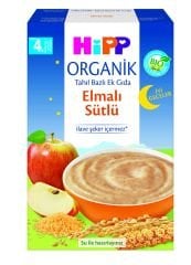 Hipp Organik İyi Geceler Elmalı Sütlü Tahıl Bazlı Ek Gıda 250gr