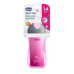 Chicco Isı Yalıtımlı Sport Bardak Pipetli Kız 14 Ay+