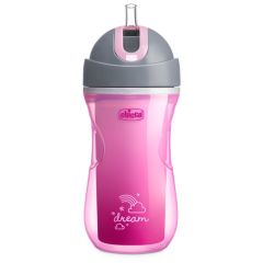 Chicco Isı Yalıtımlı Sport Bardak Pipetli Kız 14 Ay+