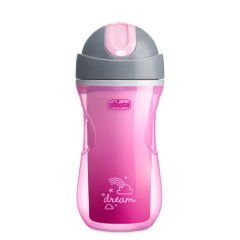Chicco Isı Yalıtımlı Sport Bardak Pipetli Kız 14 Ay+