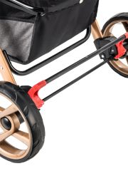 Baby Care 500 Combo Maxi Pro Çift Yönlü Puset Gold Siyah
