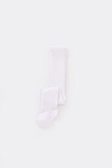 Bibaby Biorganic Basic Külotlu Çorap 68235 Beyaz