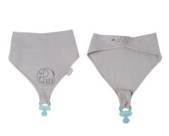 BabyJem Emzik Askılı Müslin Önlük 837 Gri