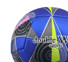 Futbol Topu Dikişli 420 gr No:5 - FB-490-MAVİ