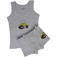 Katamino Monstera Erkek Atlet Boxer Takım K128335 Asorti