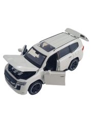 Çek Bırak Metal Sesli SUV Araba 1:32 - Beyaz
