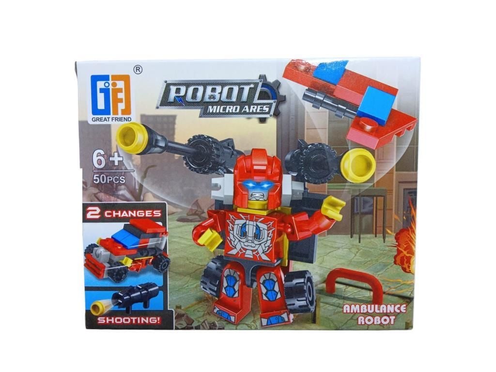 50 Parça 2in1 Robot Serisi - 123-103