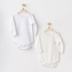 Andywawa AC25210 Long Sleeve 2'Li Basic Body Ekru