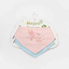 Bibaby Biorganic Always Happy 2'Li Fular 75189 Gül Kurusu Mint
