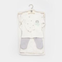 Bibaby Lamb Friends Battaniyeli Tüllü 4'Lü Set 62347 Gri