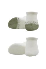 Bistyle 2'Li Penye Sneakers Çorap BS20105 Nil Ekru
