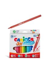 Carioca Joy Süper Yıkanabilir Keçeli Boya Kalemi 36'Lı