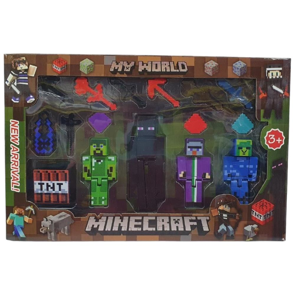 Minecraft 4 lü Figür ve Aksesuarları - 1993