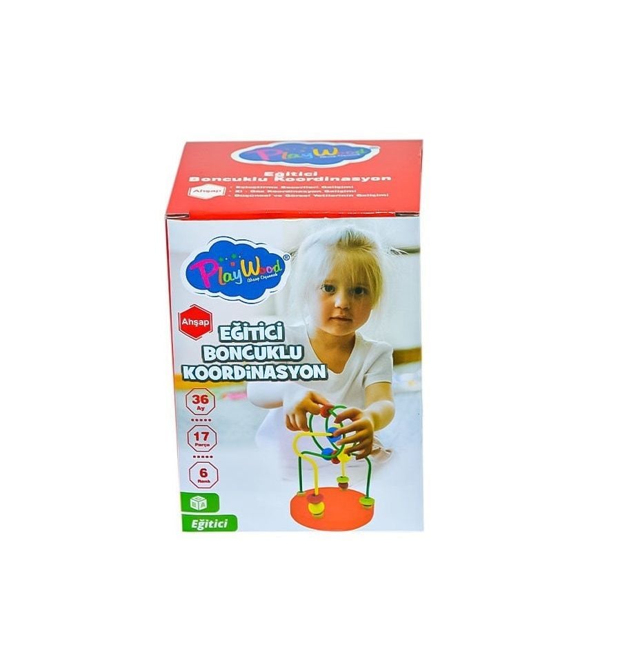 Play Wood Mini Boncuklu Kordinasyon