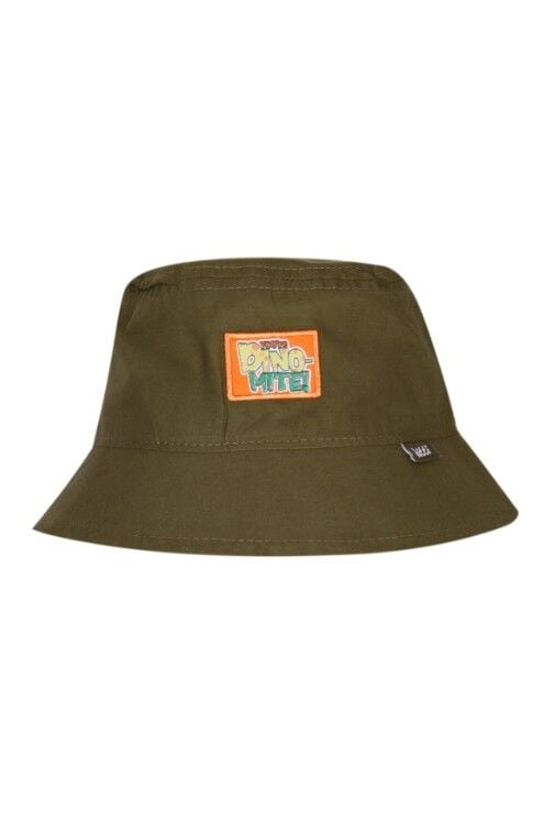 Kitti Dino Etiketli Bebe Erkek Fötr Y25170-02 Haki